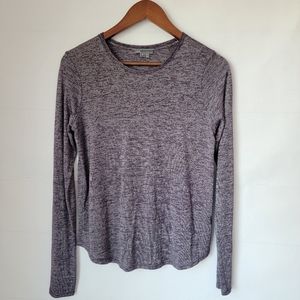 VINCE Heather Long Sleeve Tee